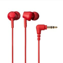 インナーイヤーヘッドホン レッド ATH-CK350X RD