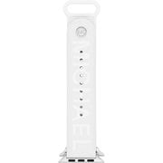 MKS8037 [マイケルコース Apple Watch 用バンド 40-42mm  ラバーバンド ピンバックルタイプ ホワイト]