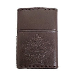 ZIPPO 革巻き ブラウン ORZ-001 BR