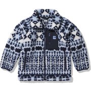 ファイバーパイルジャカードジャケット K FIBERPILE Jacquard Jacket HJ52252 ネイビー(N) 120サイズ [アウトドア ジャケット キッズ]