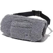 ファイバーパイルサーモハンドウォーマーウエストバッグ FIBERPILE THERMO Hand Warmer Waist Bag HY92282 ミックスチャコールグレー(ZZ) [アウトドア ボディバッグ]