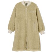 ダンスキンアレグロシープフリースコート DANSKIN ALLEGRO SHEEP FLEECE COAT DC522324 ストーンベージュ(TB) Lサイズ [フィットネス ヨガ コート レディース]