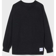 ドラウジー/ホールガーメントロングスリーブクルー DROWSY/ WG LONG SLEEVE CREW KSU32170 ブラック(K) Sサイズ [アウトドア カットソー ユニセックス]