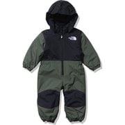 スノーワンピース Snow Onepiece NSJ61910 タイムグリーン(TG) 100サイズ [スキーウェア ワンピース キッズ]