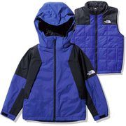 スノートリクライメイトジャケット Snow Triclimate Jacket NSJ62273 ラピスブルー(LB) 140サイズ [スキーウェア ジャケット キッズ]