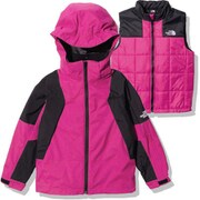 スノートリクライメイトジャケット Snow Triclimate Jacket NSJ62273 フューシャピンク(FS) 100サイズ [スキーウェア ジャケット キッズ]
