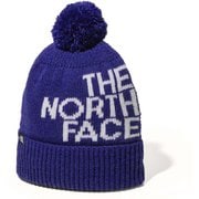 ポンポンビッグロゴビーニー Kids' Pom Pom Big Logo Beanie NNJ42002 ラピスブルー(LB) [ニットキャップ ビーニー キッズ]