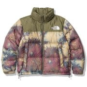 ノベルティショートヌプシジャケット Novelty Short Nuptse Jacket NDW92234 アイスダイアンテロープタン(IA) XLサイズ [アウトドア ダウン レディース]