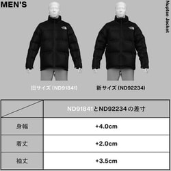 ヨドバシ.com - ザ・ノース・フェイス THE NORTH FACE ヌプシジャケット Nuptse Jacket ND92234 バナディスグレー ×メルドグレー(VM) Sサイズ [アウトドア ダウン メンズ] 通販【全品無料配達】