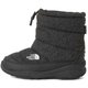 ヌプシ ブーティ ウォータープルーフ K Nuptse Bootie WP NFJ52287 ウールブラック×TNFブラック(WK) 19cm [防寒ブーツ キッズ]