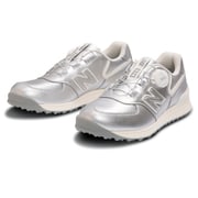 WGBS574 S 23.5cm [ゴルフ スパイクレスシューズ レディス 574 v3 SL BOA（R） S SILVER]