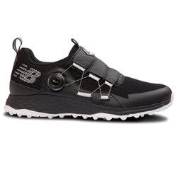 【美品】ゴルフシューズ MGB4700Bメンズ25.0 New Balance 超美品】ニューバランス ゴルフシューズ 黒×白 ボア スパイク