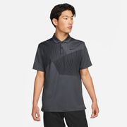 DN2258 [ナイキ DF ヴェイパー FA PRT S/S ポロ L DK SMOKE GREY/BLACK]