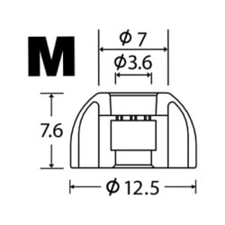 ヨドバシ.com - アズラ AZLA AZL-MAX-M [SednaEarfit MAX Standard