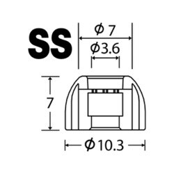 ヨドバシ.com - アズラ AZLA AZL-MAX-SS [SednaEarfit MAX Standard