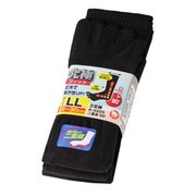 二重底90 5本指 3P ブラック LL R-5205