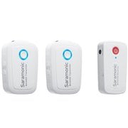 2.4GHz ワイヤレスマイクシステム 送信機×2台/受信機×1台 ホワイト BLINK500 B2W-JP