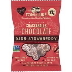 クッキータイム・ジャパン トム＆ルーク フルーツ＆ナッツボールダークストロベリー 3個入り