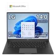 14U70Q-KA78J1 [モバイルノートパソコン LG Ultra PC/14型/Ryzen 7/メモリ 16GB/SSD 1TB/Windows 11 Home/Office Home ＆ Business 2021/チャコールグレー]