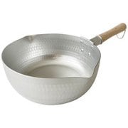 和の職人 銀波 ゆきひら鍋 ガス火専用 24cm シルバー