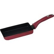 すべすべ超かる~い2 スリム 玉子焼フライパン ガス火専用 レッド