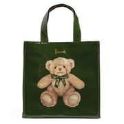Small Jacob Bear Shopper Bag Green Harrods [トートバッグ]