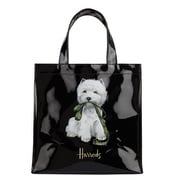 Small Westie Shopper Bag Black Harrods [トートバッグ]