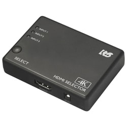 HDMI切替器 4K60Hz対応 3入力1出力 RS-HDSW31-4KZ