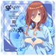 映画 五等分の花嫁 ラバーマットコースター 制服 Ver. 中野三玖 [キャラクターグッズ]