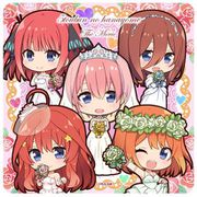 映画 五等分の花嫁 ぷちちょこ ラバーマットコースター ウエディング Ver. [キャラクターグッズ]