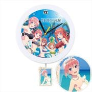 映画五等分の花嫁 壁掛け振り子時計 中野一花 [キャラクターグッズ]