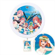 映画五等分の花嫁 壁掛け振り子時計 中野四葉 [キャラクターグッズ]