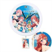 映画五等分の花嫁 壁掛け振り子時計 中野五月 [キャラクターグッズ]