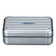 KOFFER スーツケース型 弁当箱 1段 700ml シルバーメタリック