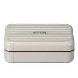 KOFFER スーツケース型 弁当箱 1段 700ml スモーキーホワイト