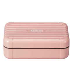 KOFFER スーツケース型 弁当箱 1段 700ml スモーキーピンク