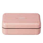 KOFFER スーツケース型 弁当箱 1段 700ml スモーキーピンク