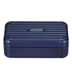 KOFFER スーツケース型 弁当箱 1段 700ml ネイビーメタリック