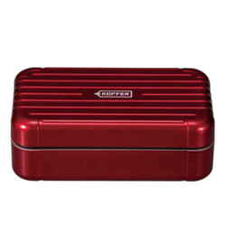 KOFFER スーツケース型 弁当箱 1段 700ml レッドメタリック