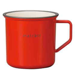 エマリエマグカップ matratt プラスチック マグカップ 550ml レッド 794012