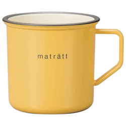 エマリエマグカップ matratt プラスチック マグカップ 550ml イエロー 794029