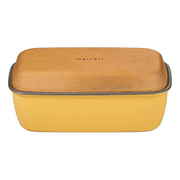 matratt 長角エマリエランチ 弁当箱 1段 490ml イエロー