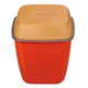 matratt トールエマリエランチ 弁当箱 2段 710ml レッド