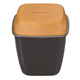 matratt トールエマリエランチ 弁当箱 2段 710ml チャコール