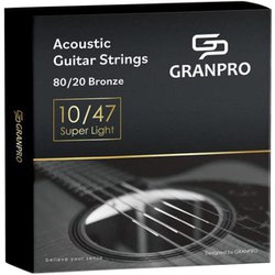 ヨドバシ.com - グランプロ GRANPRO アコースティックギター弦 80/20ブロンズ （10-47）SUPER LIGHT 30日保証モデル  GP-0028 通販【全品無料配達】