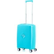 スーツケース SQUASEM（スクアセム） 55cm 拡張タイプ 旅行日数目安：1～3泊 31L/拡張時37L TSAロック搭載 機内持ち込み可 アクアブルー QJ2-11001