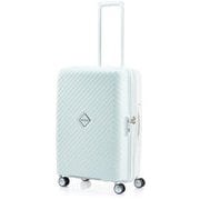 スーツケース SQUASEM(スクアセム) 66cm 拡張タイプ 旅行日数目安:4~6泊 69L/拡張時78L TSAロック搭載 オフホワイト QJ2-35002