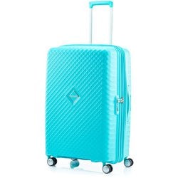 スーツケース SQUASEM（スクアセム） 75cm 拡張タイプ 旅行日数目安：1週間以上 94L/拡張時106L TSAロック搭載 アクアブルー QJ2-11003