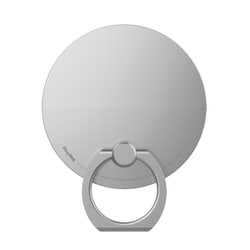 UMS-IR15MGGS [iRingMag マグネット式 iPhone 12/13用 スマホリング GLACIER SILVER]
