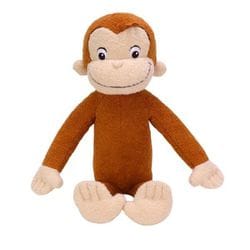 K-8763 おさるのジョージ ふかふか ぬいぐるみ M アニメーションジョージ [キャラクターグッズ]